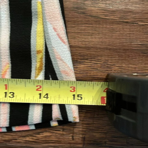 Bison Bisou Striped Wide Leg Pants Size L - Picture 7 of 11